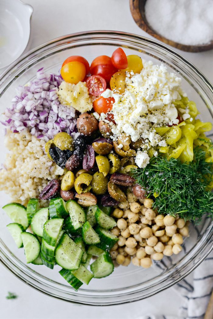 Greek Yogurt Dill Couscous Salad