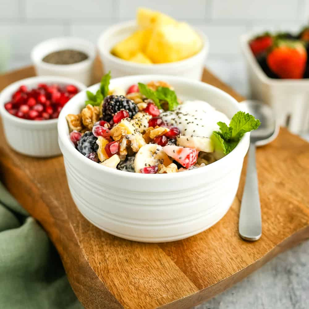 Greek Yogurt Fruit Salad