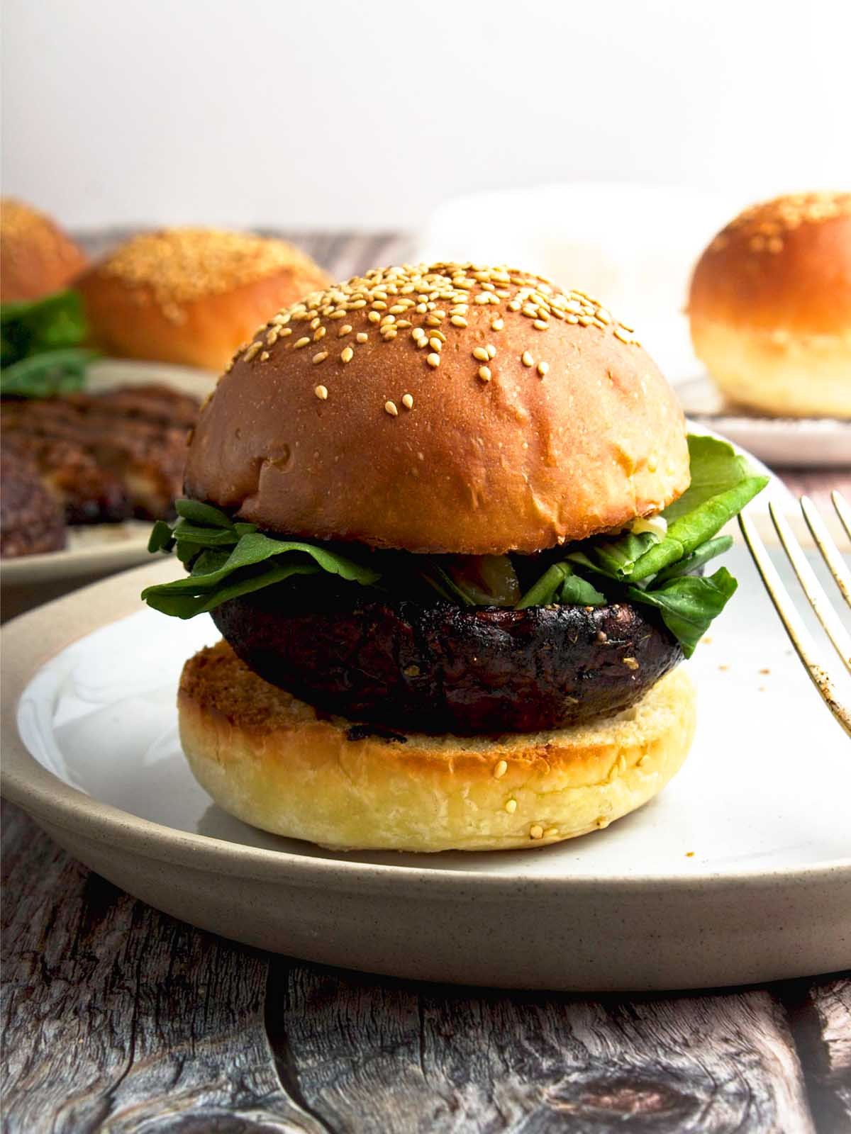 Grilled Portobello Burgers