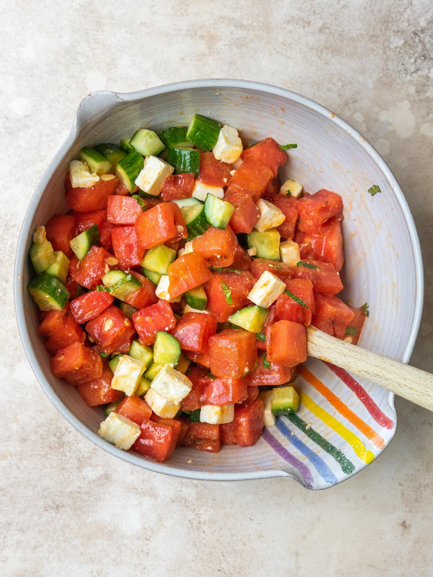 Grilled Watermelon Salad