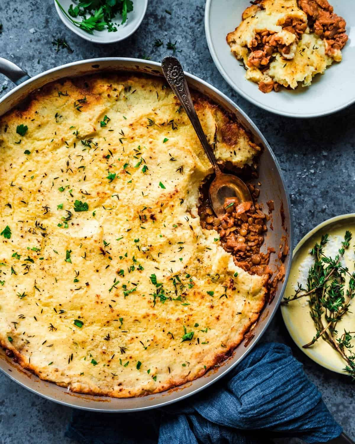 Hearty Lentil Shepherd’s Pie