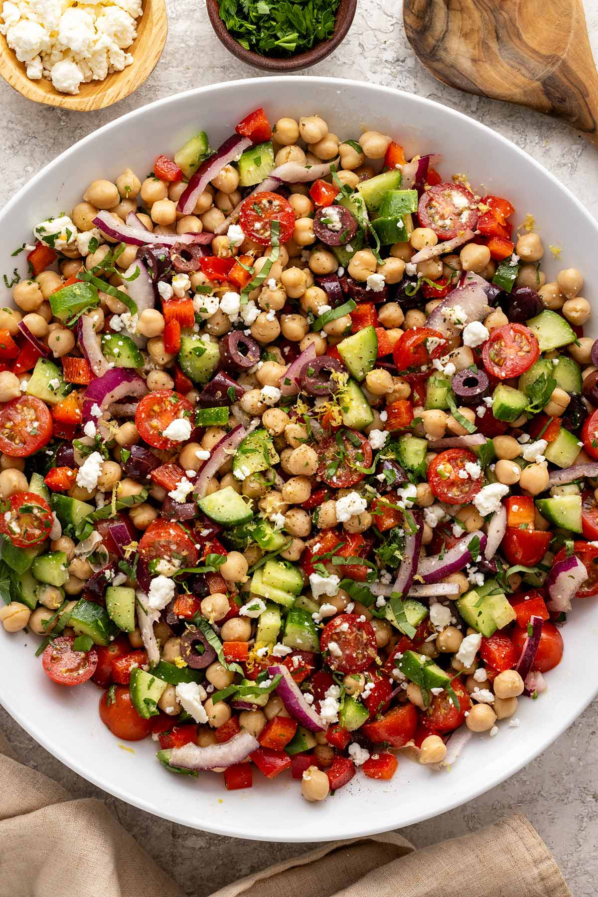 Hearty Watermelon and Chickpea Salad