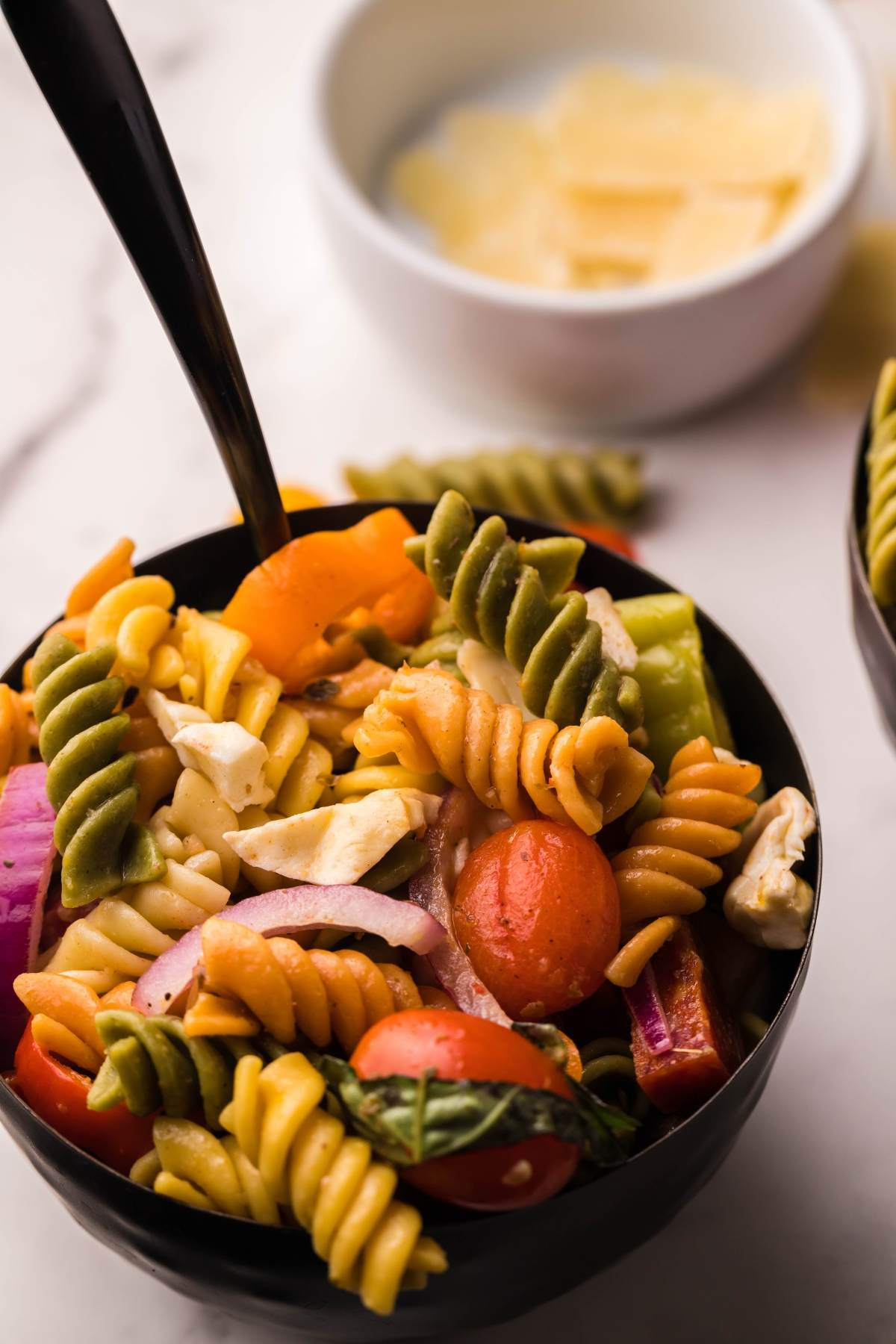 Italian Pasta Salad with Pepperoncini