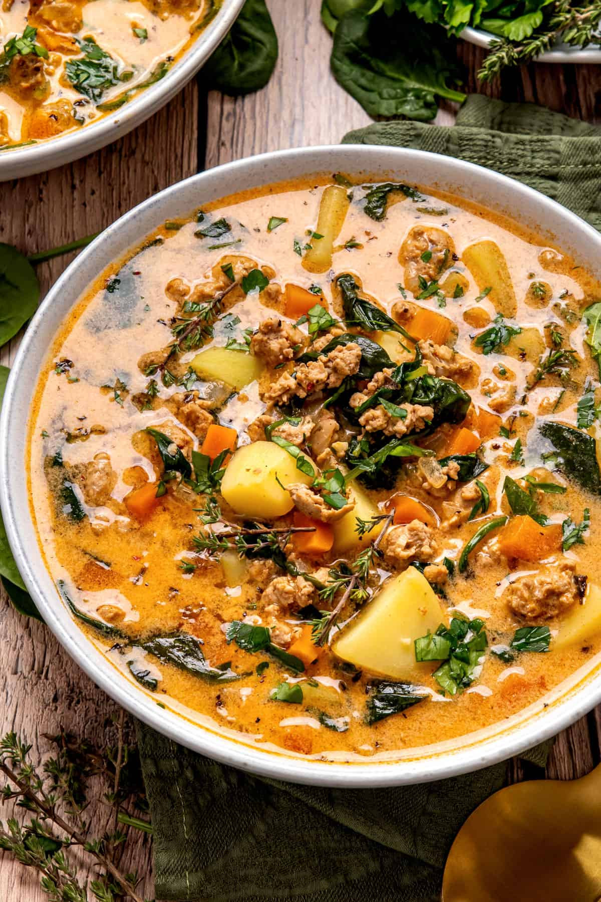 Italian Sausage and Potato Soup