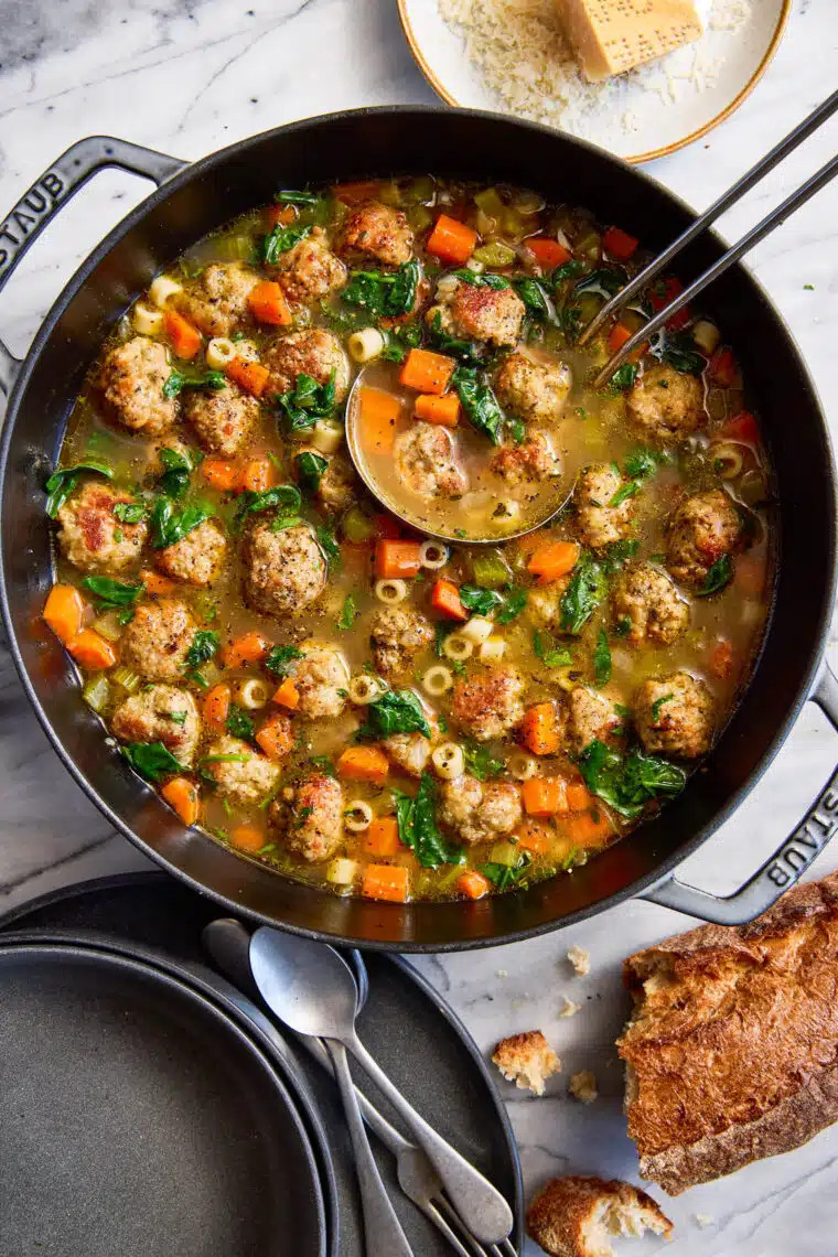 Italian Wedding Soup Meatballs