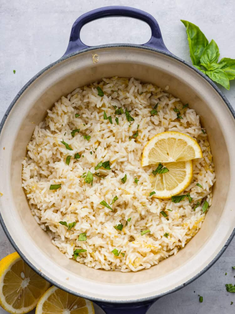Lemon Pepper Rice