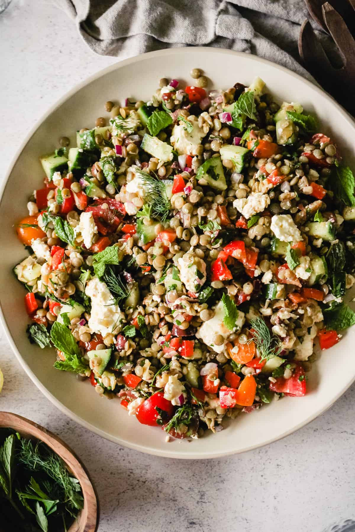 Lentil Salad with Feta