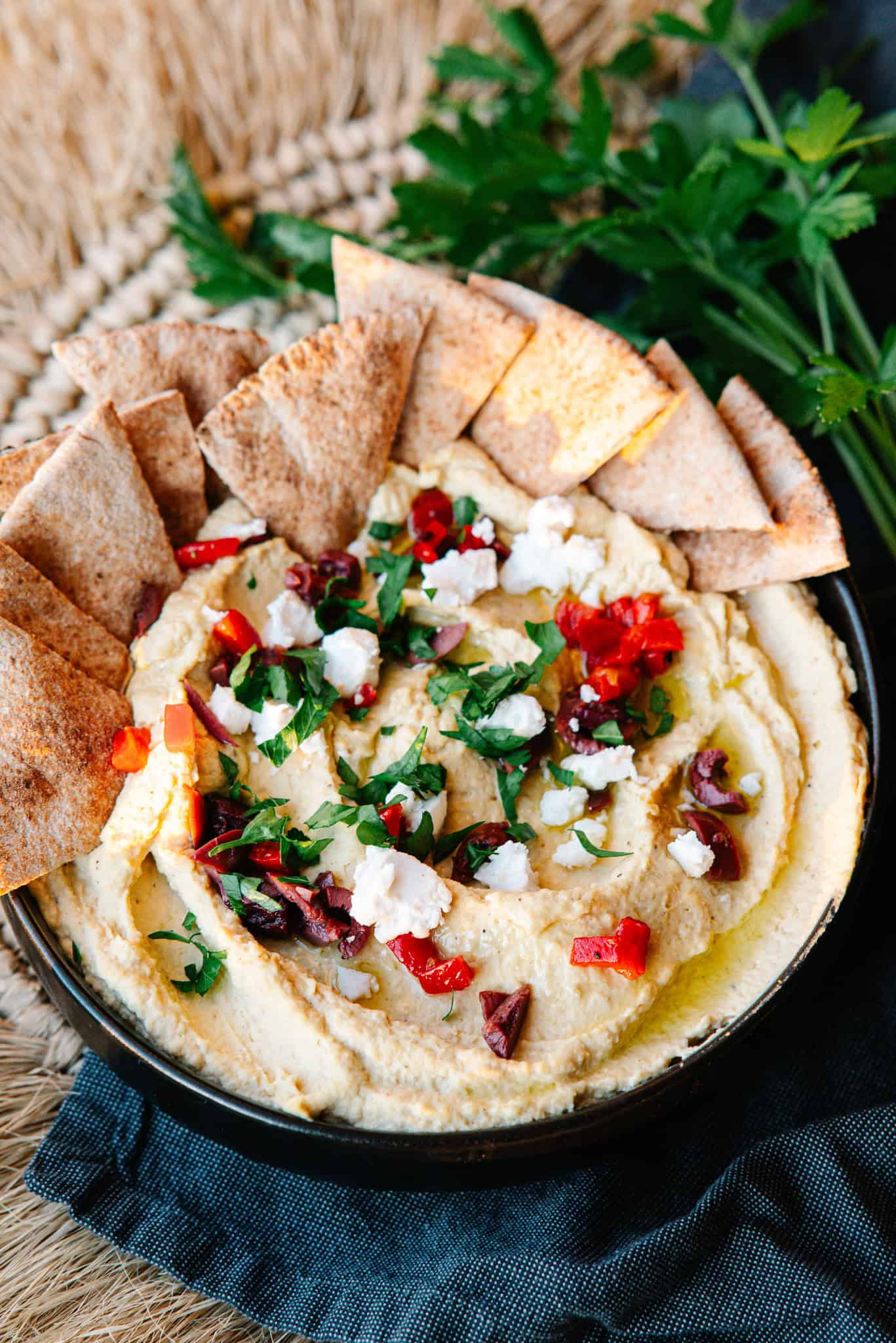 Mediterranean Hummus and Veggie