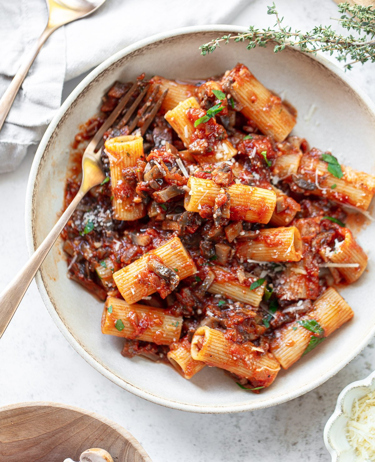 Mushroom “Bolognese”