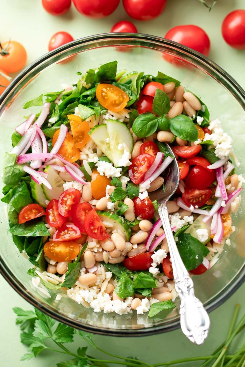 Orzo Salad with Feta