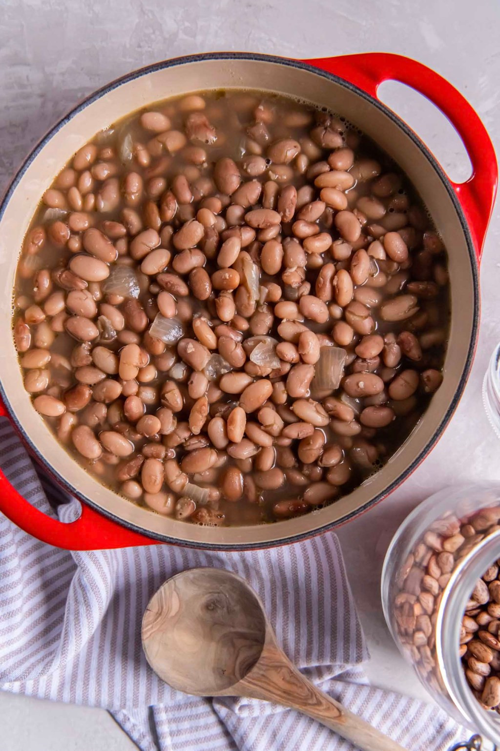 Pinto Beans with Epazote