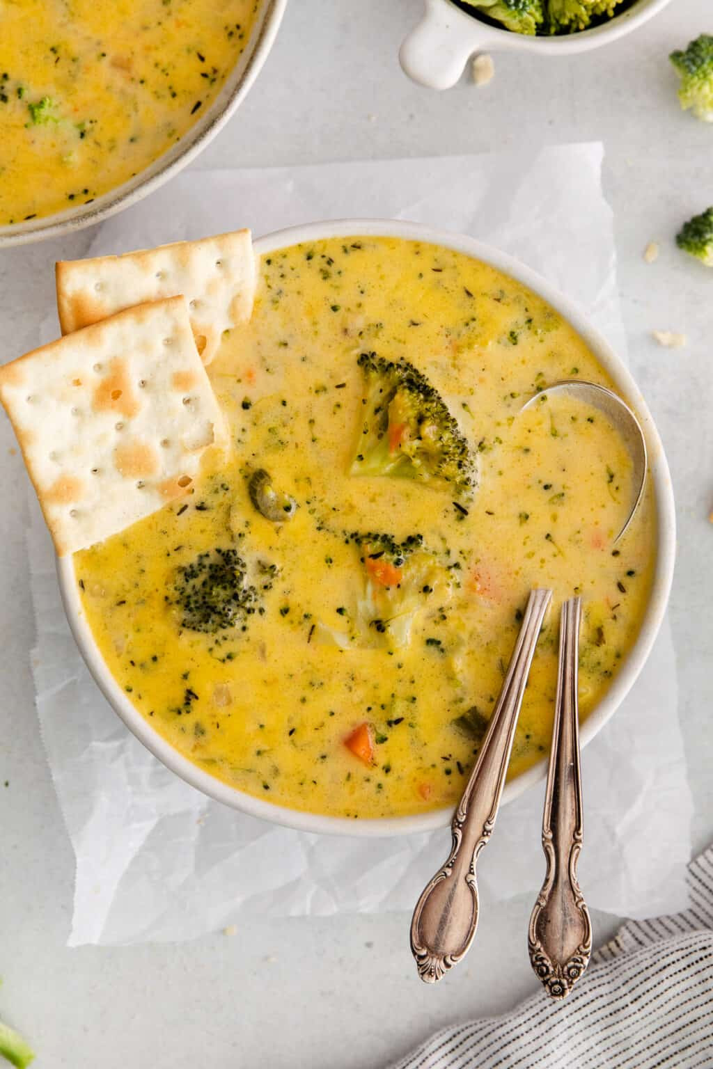 Potato and Broccoli Cheese Soup