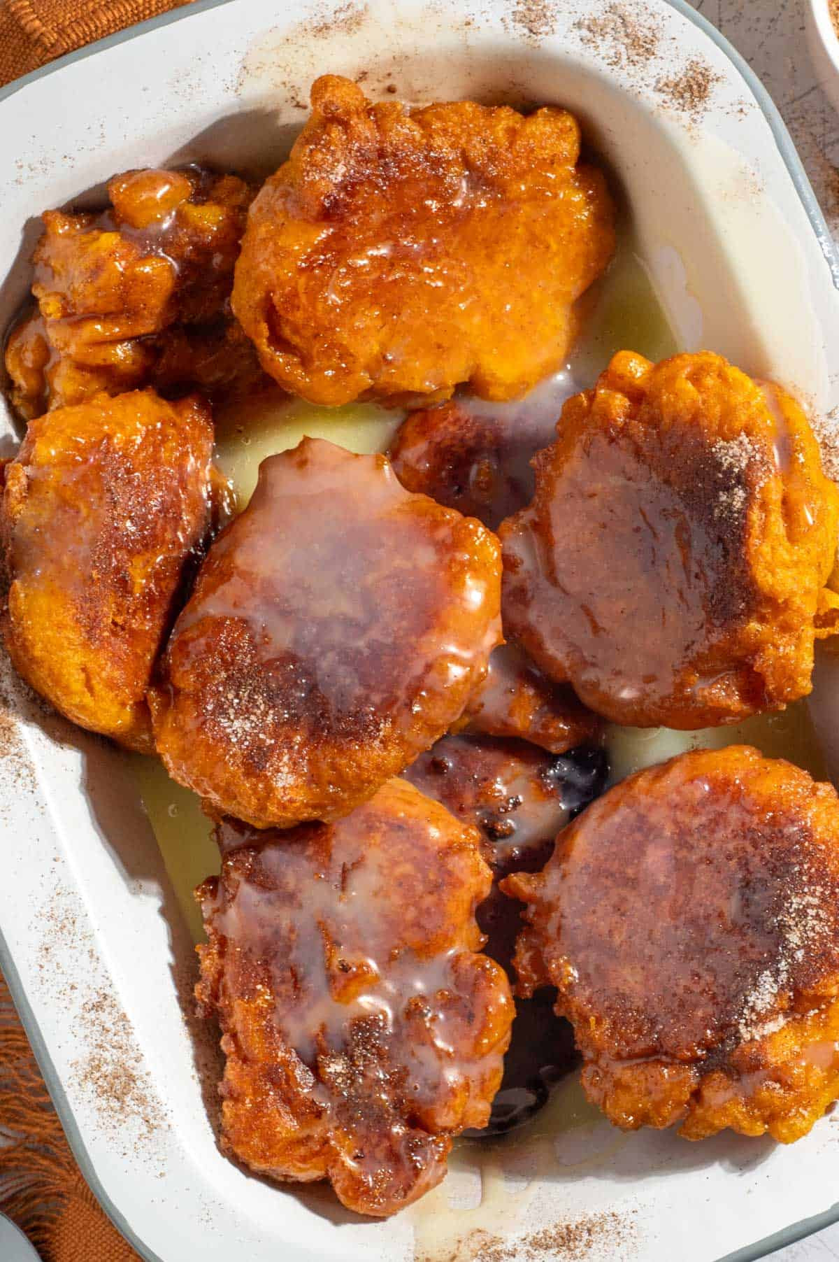 Pumpkin Fritter Salad (Pampoenkoekies)