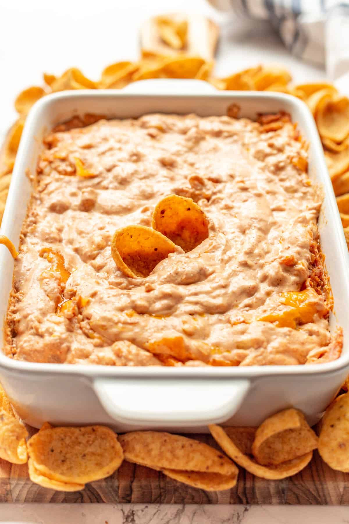 Refried Bean and Cheese Dip