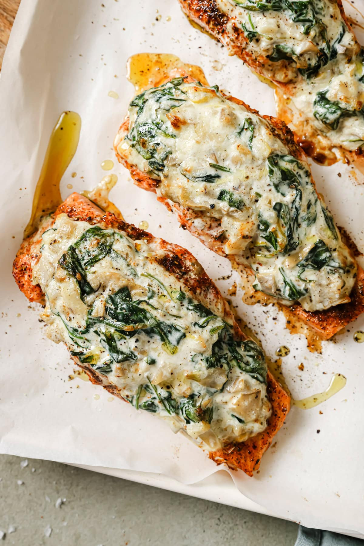 Salmon and Artichoke Packets