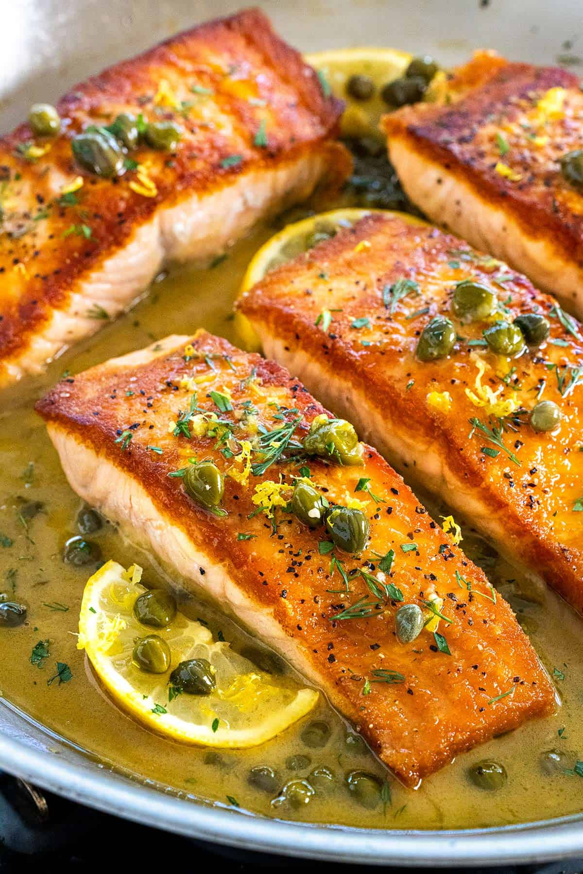 Salmon Piccata