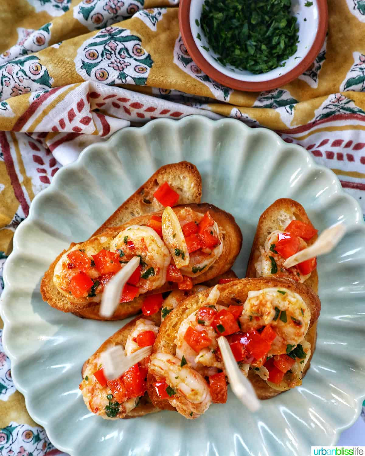 Shrimp and Chorizo Pinchos