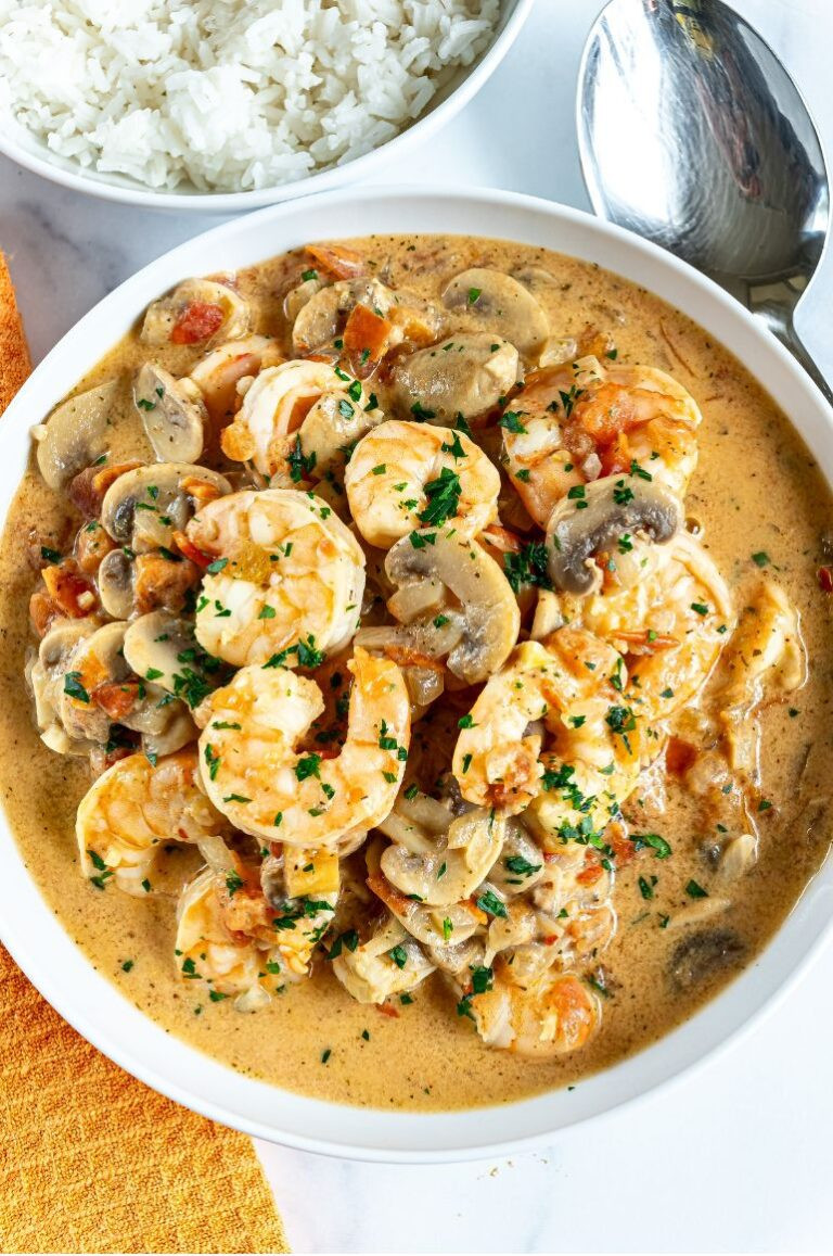 Shrimp and Mushroom Soup