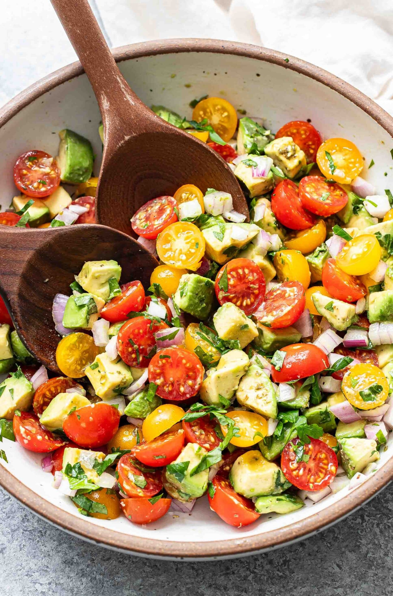 Simple Avocado Tomato Salad