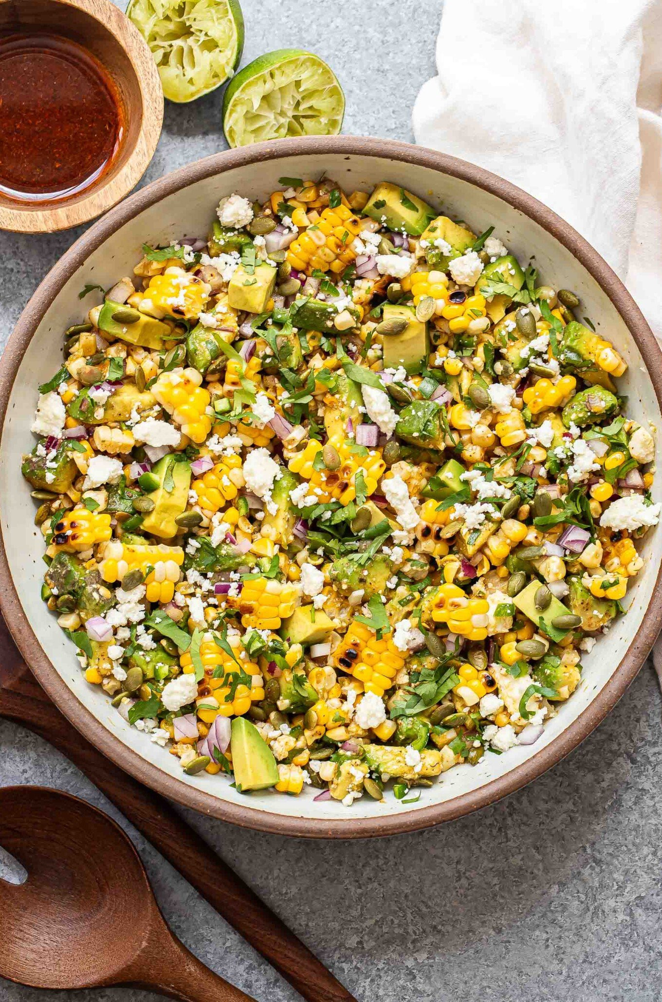 Spicy Avocado & Corn Salad