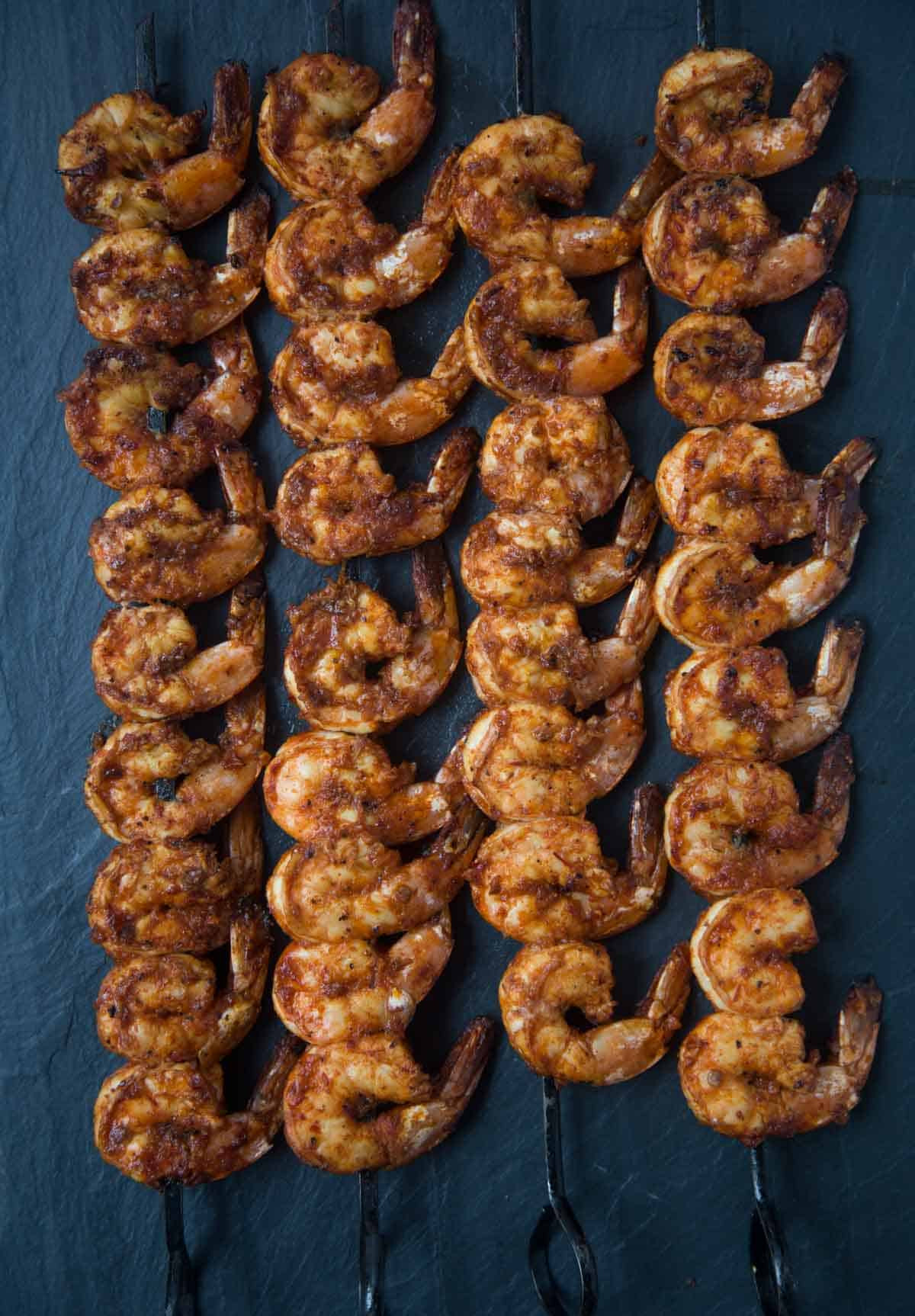 Spicy Chipotle Shrimp Skewers