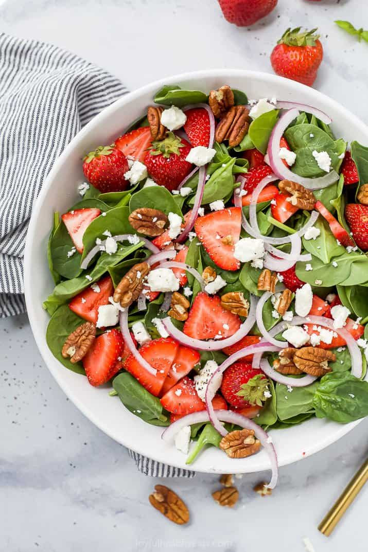 Spinach and Strawberry Salad