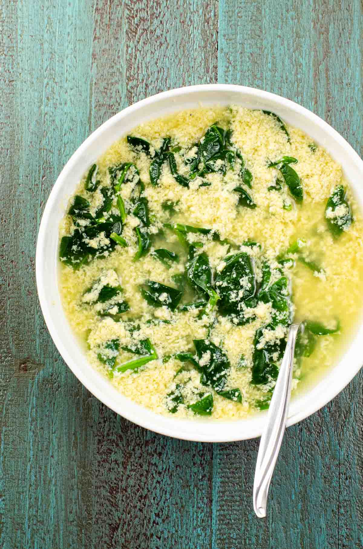 Stracciatella (Roman Egg Drop Soup)