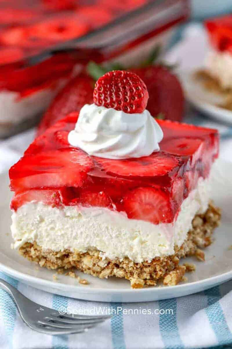Strawberry Pretzel Salad