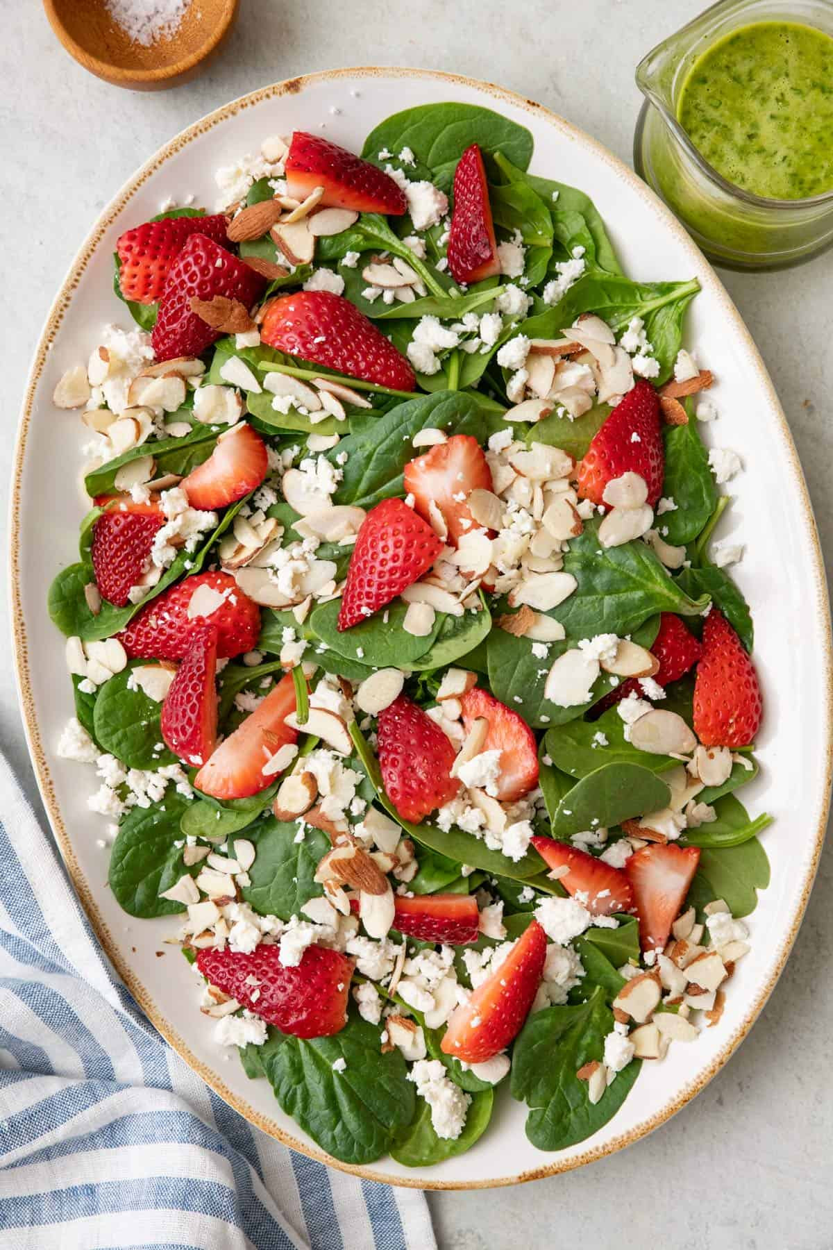 Strawberry Spinach Salad