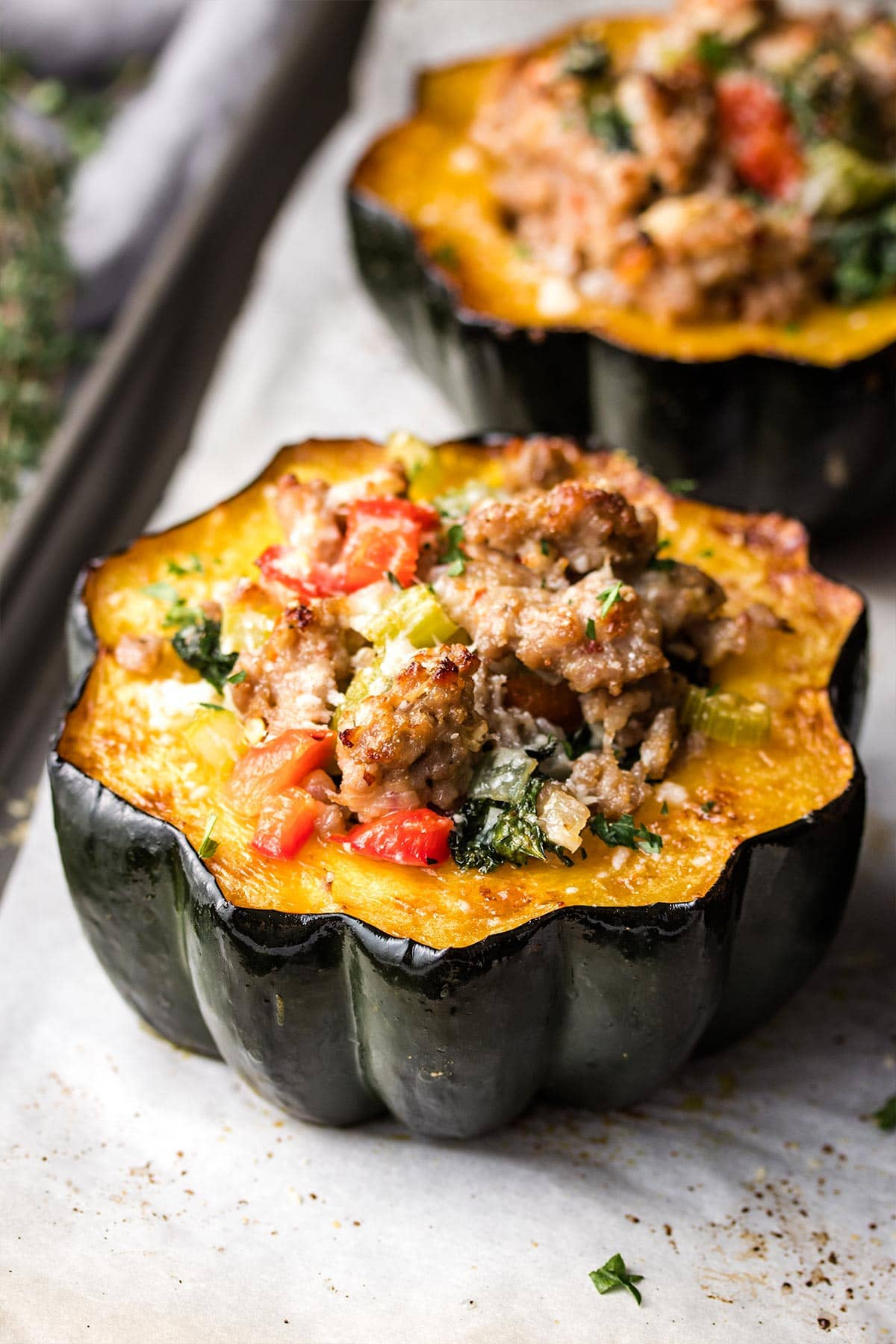 Stuffed Acorn Squash