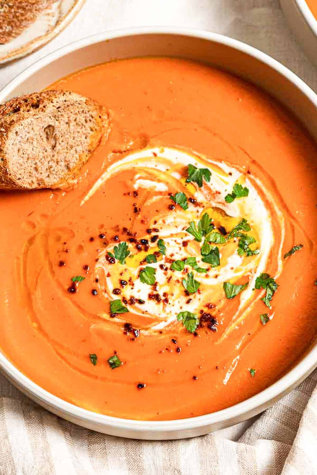 Sweet Potato and Potato Soup