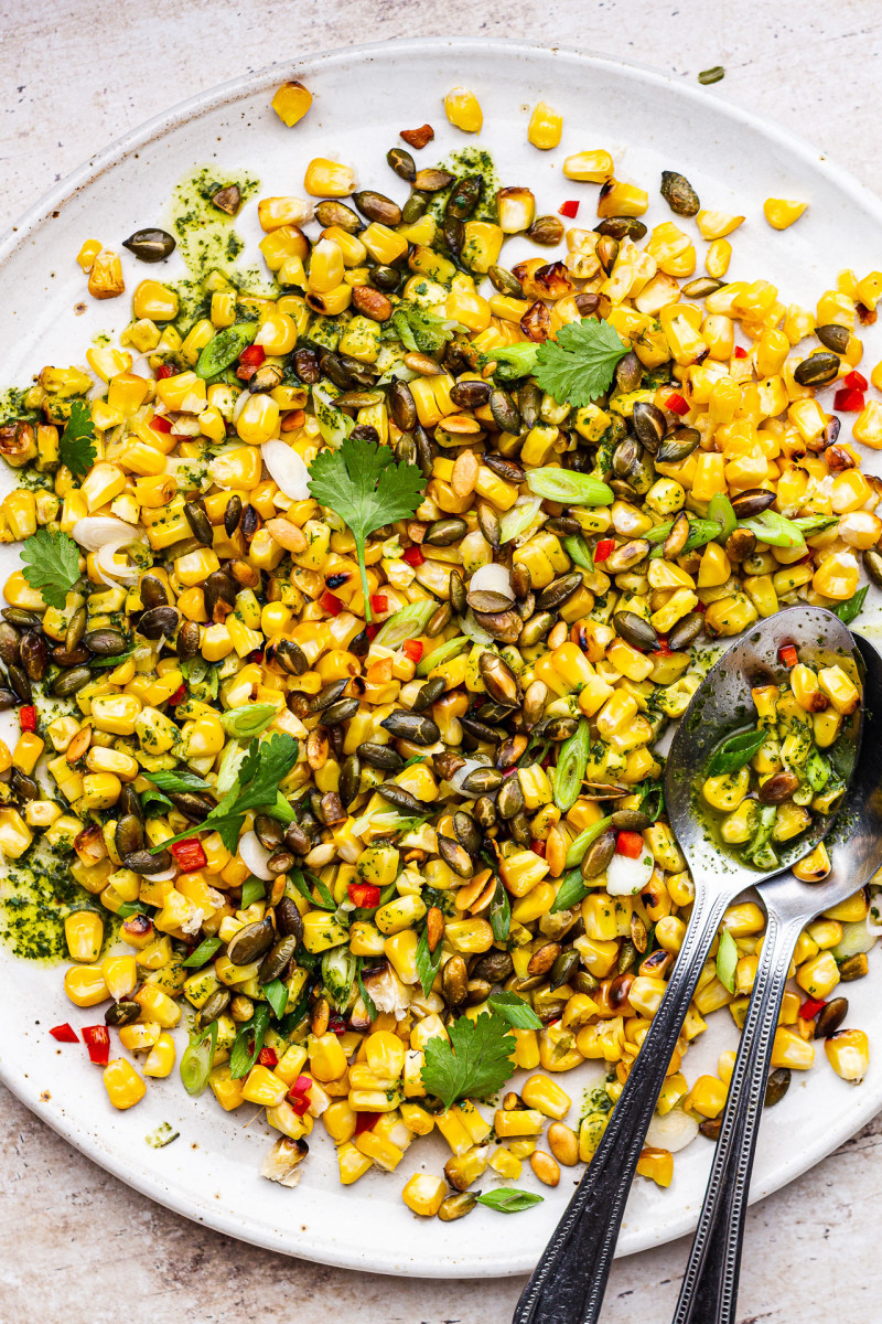 Sweetcorn Salad (Mielieslaai)