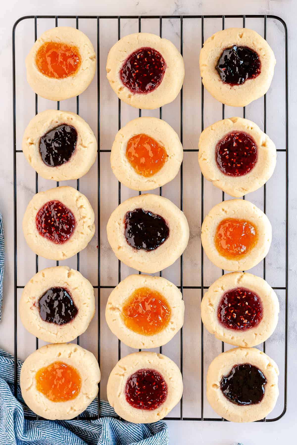 Thumbprint Cookies with Jam