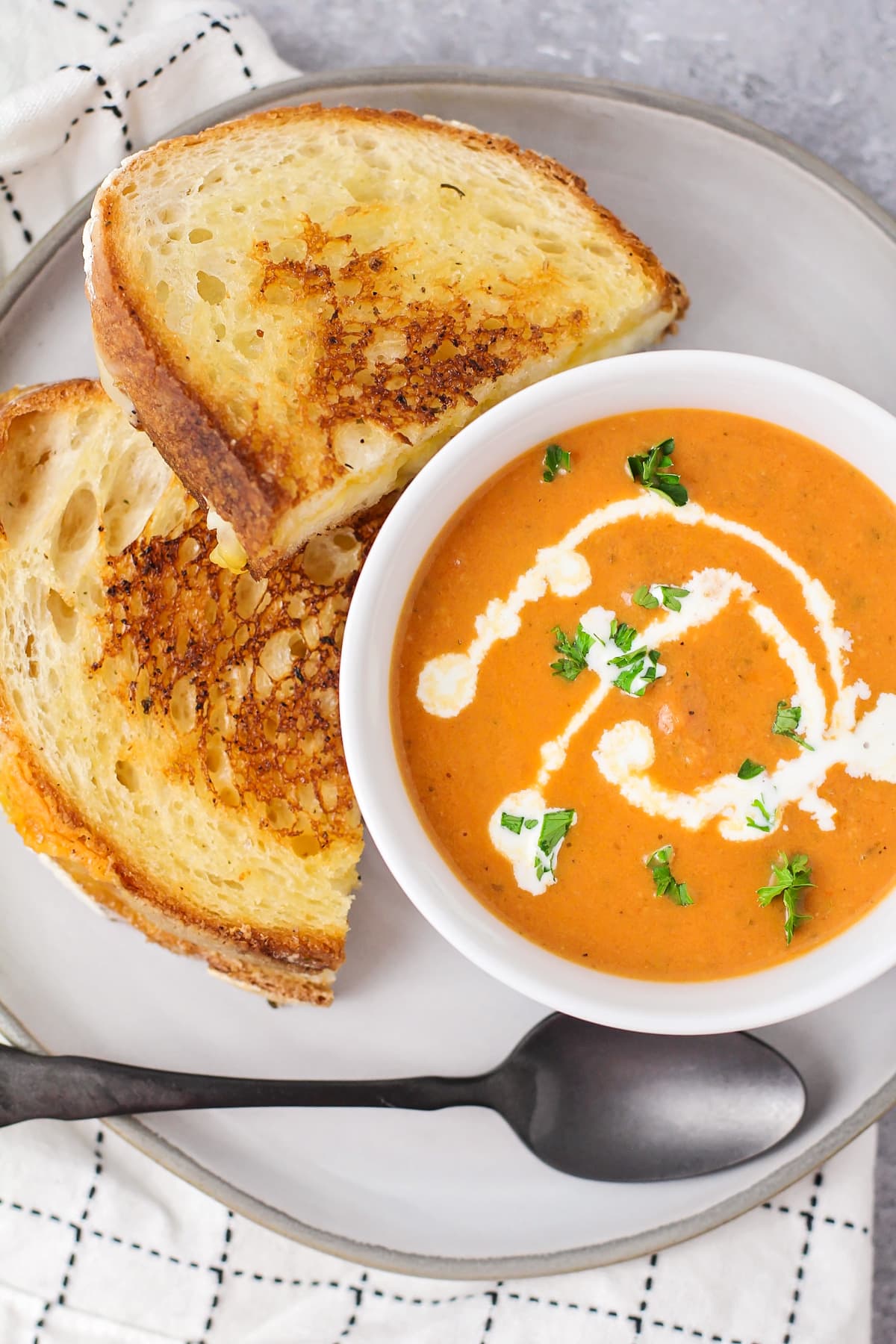 Creamy Tomato Basil Soup