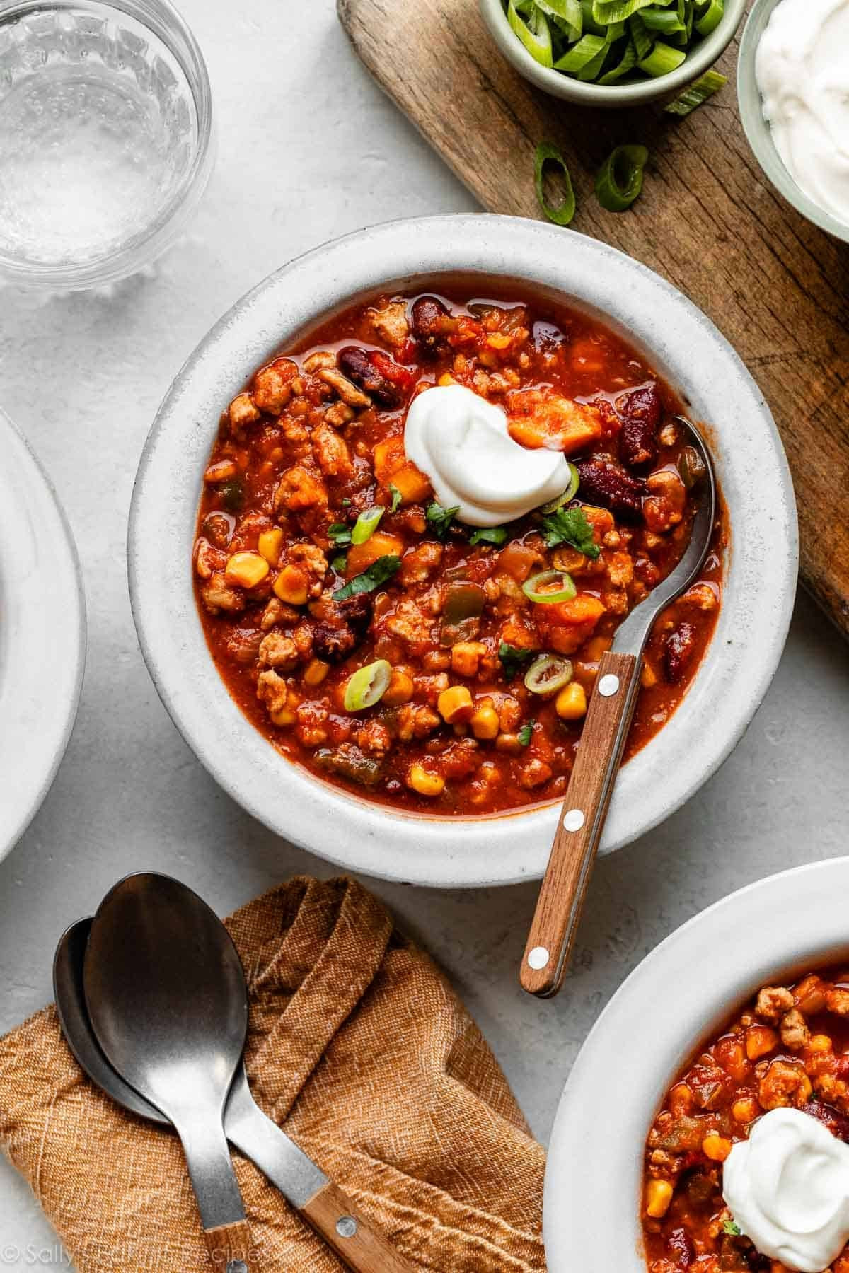 Turkey and Sweet Potato Chili