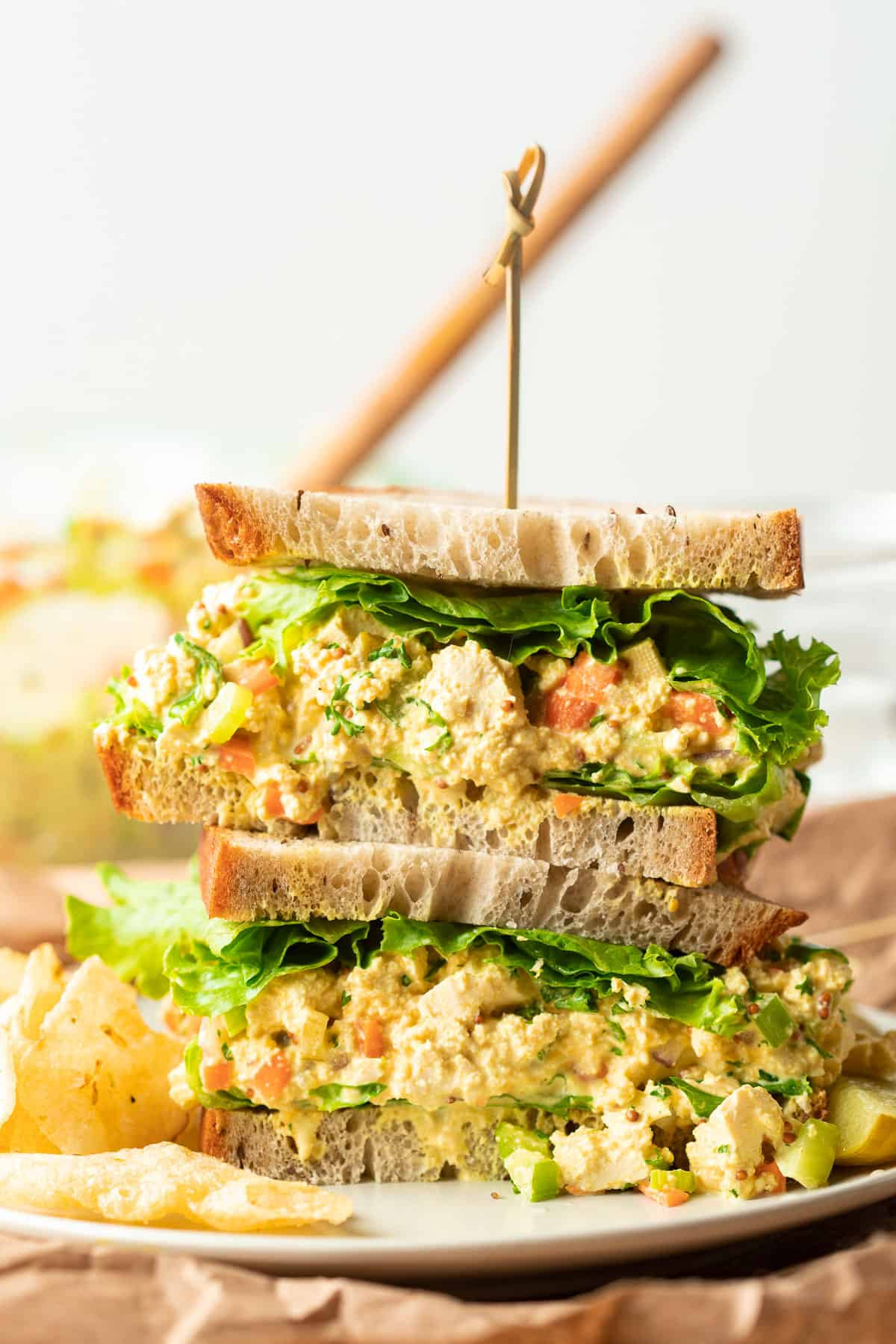 Vegan "Egg" Salad Sandwich