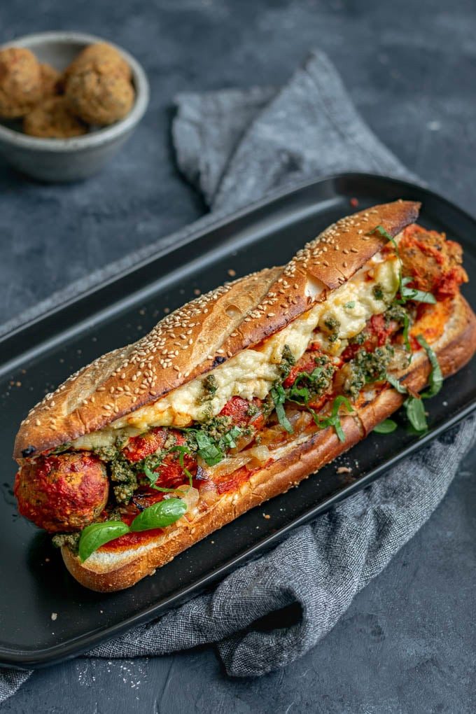 Vegan "Meatball" Sub