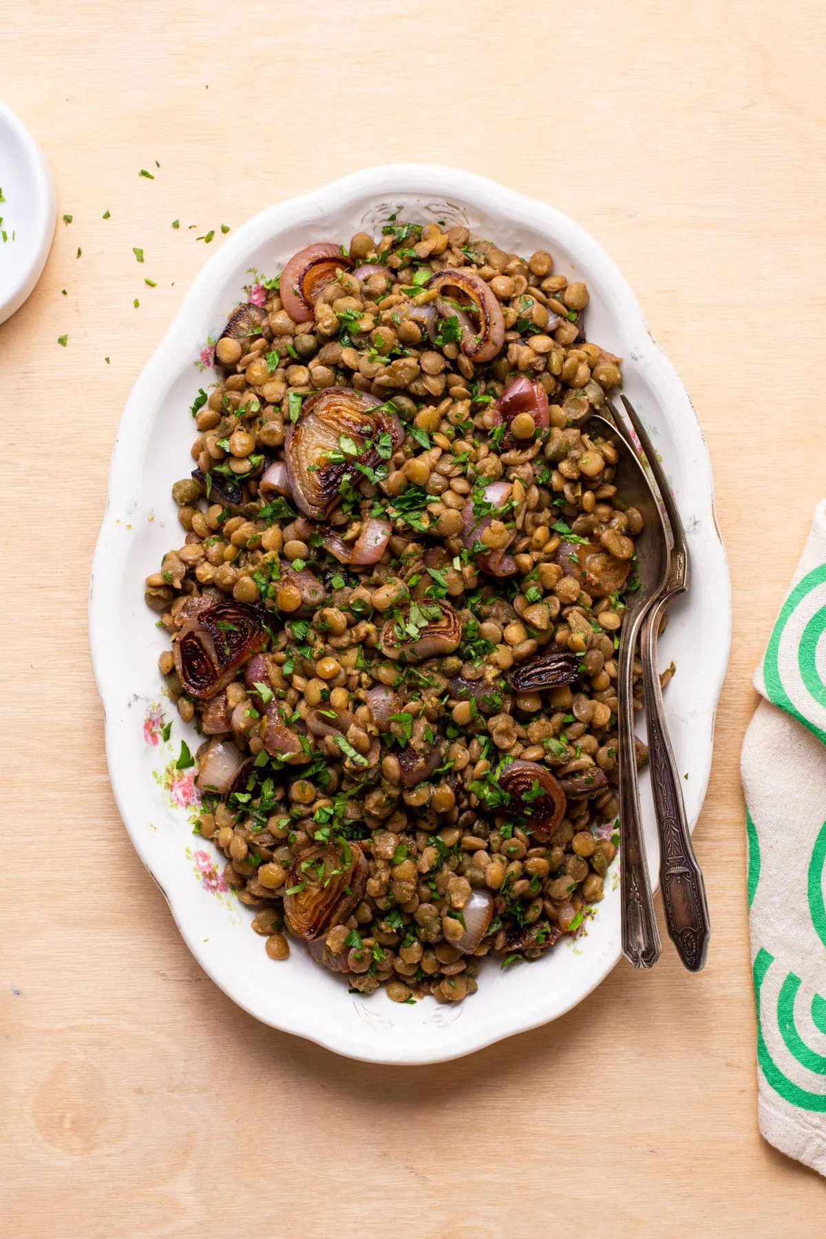 Warm Lentil Detox Salad