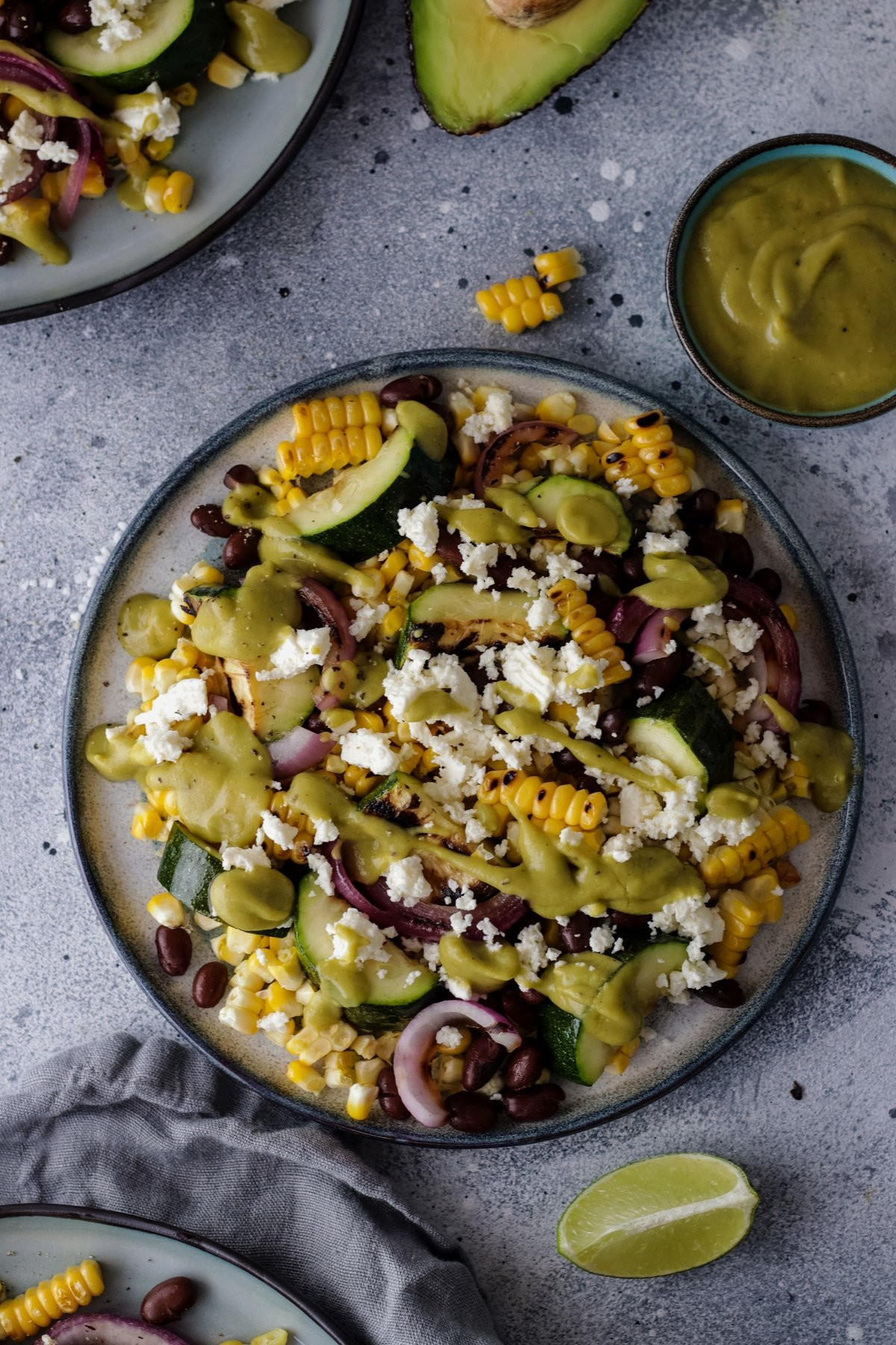Zucchini and Black Bean Salad