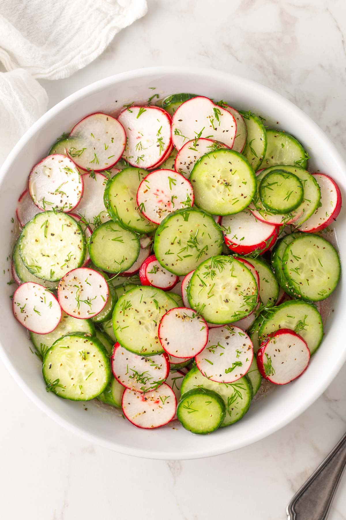 Zucchini and Radish Salad