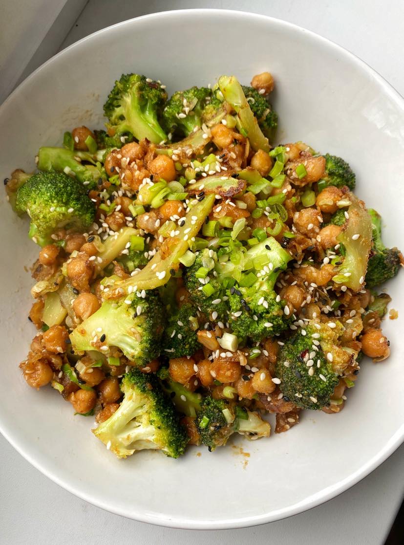 Broccoli Salad with Peanuts