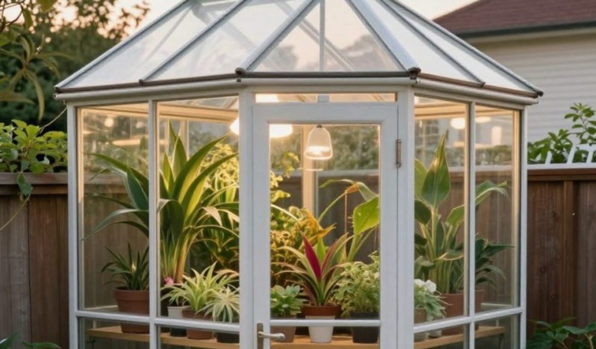 Backyard Greenhouse Nook Ideas