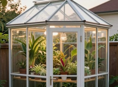 Backyard Greenhouse Nook Ideas