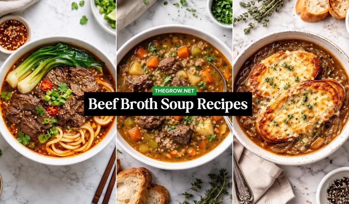 Beef Broth Soup Recipes