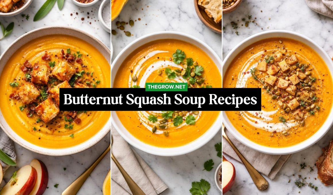 Butternut Squash Soup Recipes
