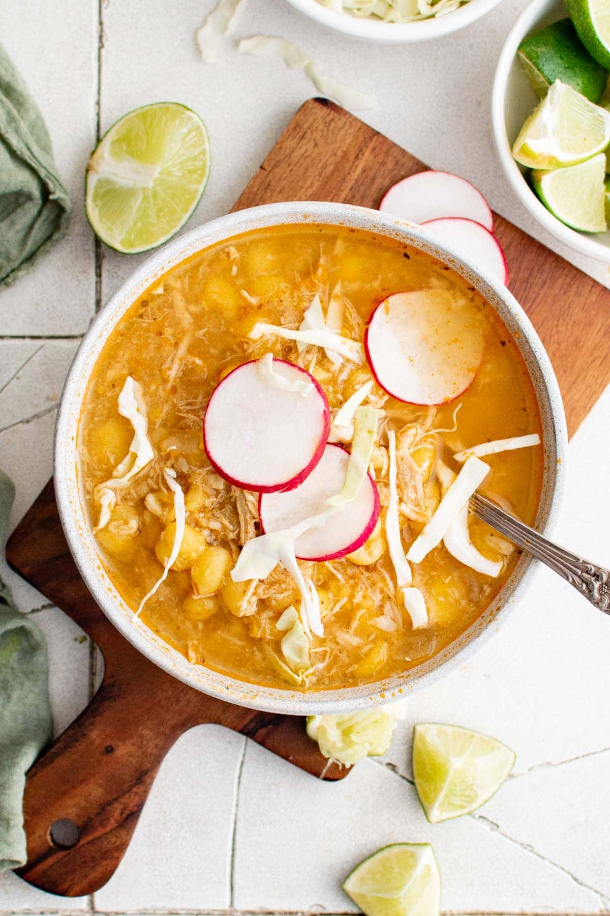 Pozole Rojo with Chicken