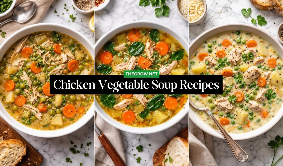 Chicken Vegetable Soup Recipes