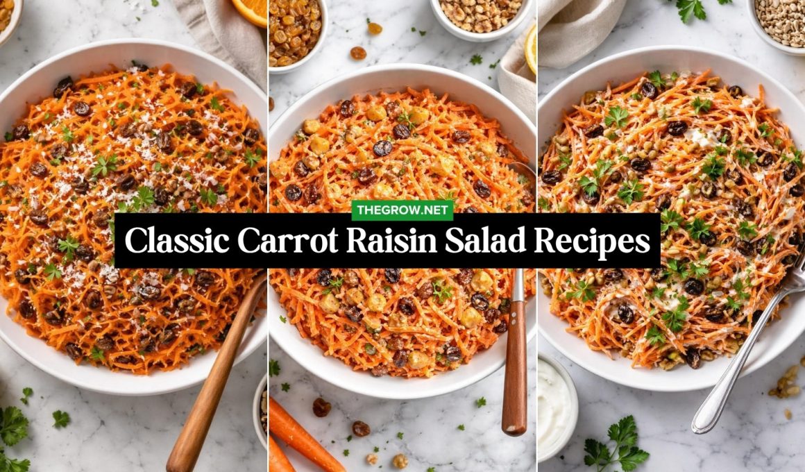 Classic Carrot Raisin Salad Recipes