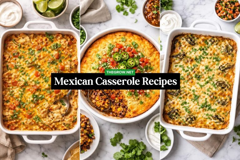 Comforting Mexican Casserole Recipes