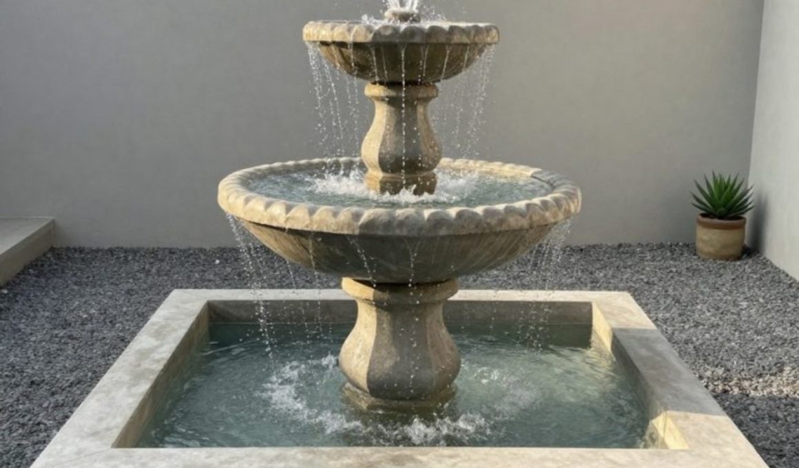 Courtyard Fountain Ideas